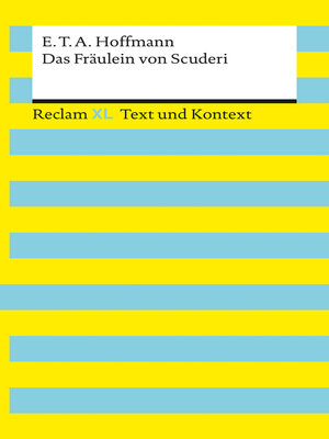 cover image of Das Fräulein von Scuderi